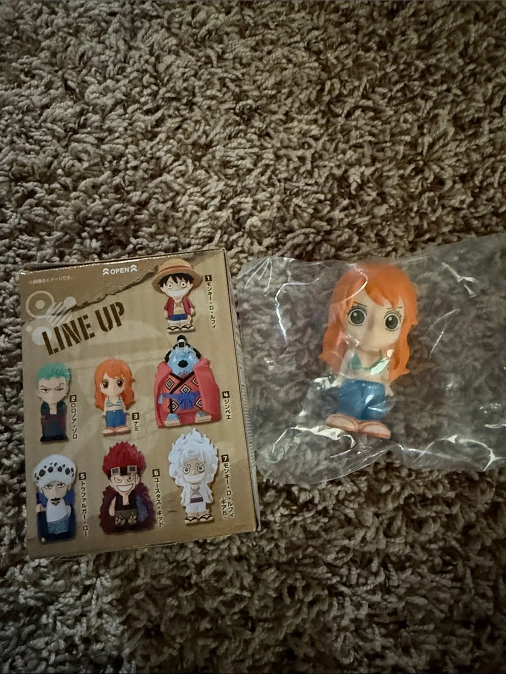 Bandai One Piece Softbits Blind Box Figure - Nami New